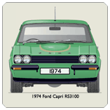 Ford Capri MkII RS3100 1974 Coaster 2